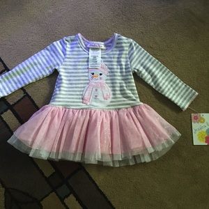 12 month brand new girl long sleeve shirt